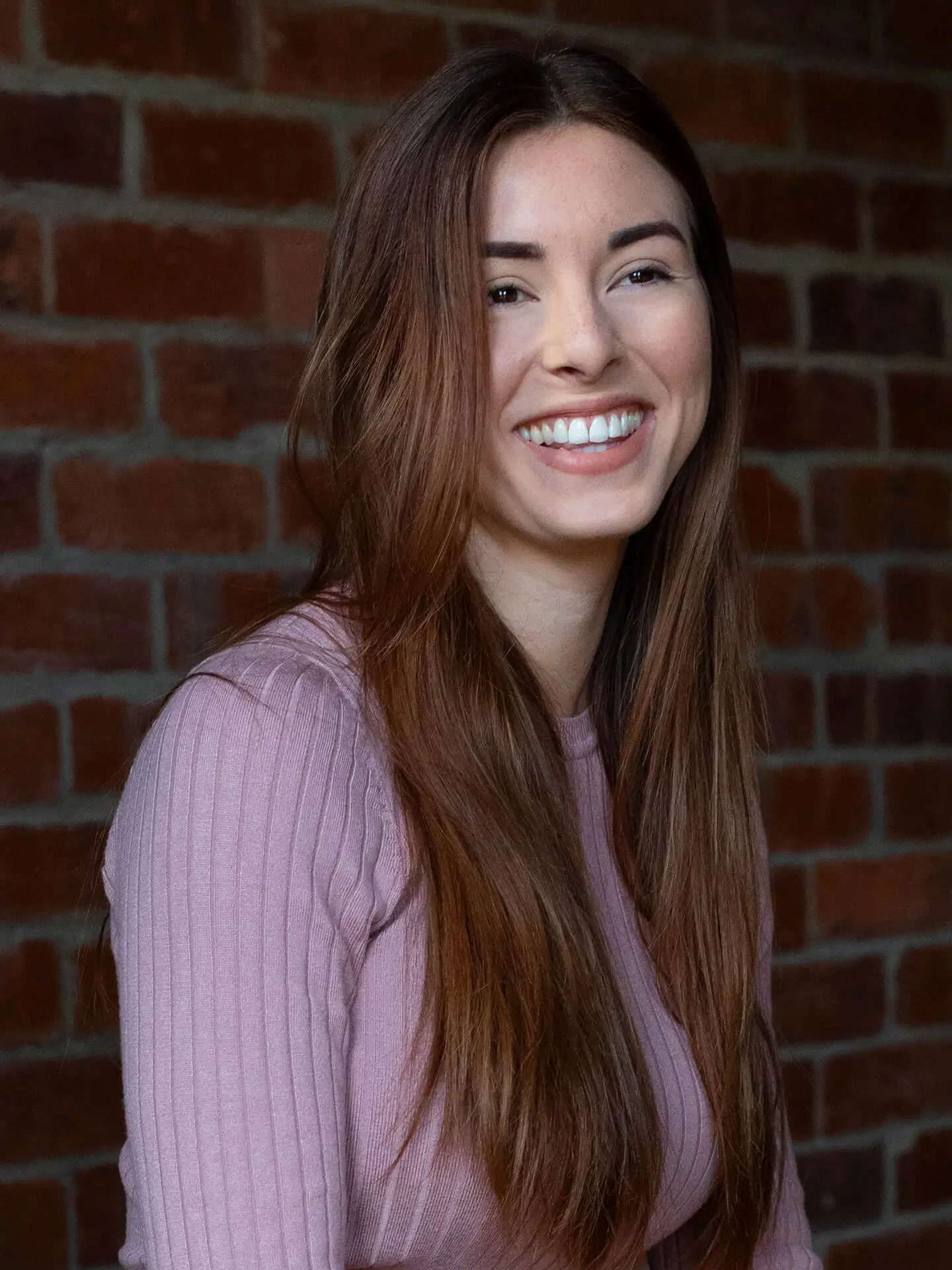 Profile shot of Georgina Smith